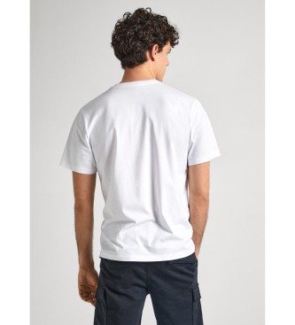 Pepe Jeans Single Cardiff T-shirt hvid