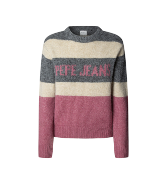 Pepe Jeans Maglia rosa Carlis