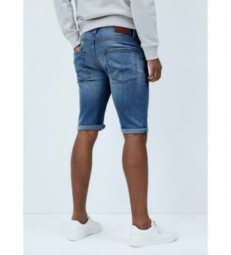 Pepe Jeans Bermuda in Cashmere Blu Denim