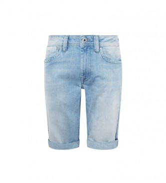 Pepe Jeans Bermuda in Cashmere Blu Denim