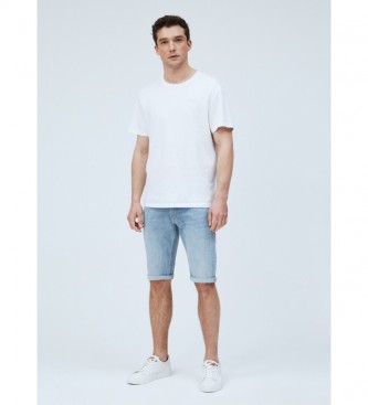 Pepe Jeans Bermuda in Cashmere Blu Denim