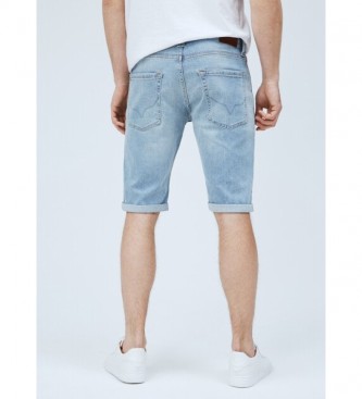 Pepe Jeans Bermuda in Cashmere Blu Denim