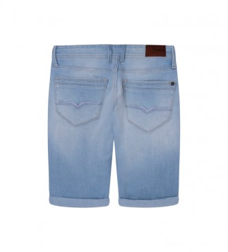 Pepe Jeans Modre kratke hlače Cashed