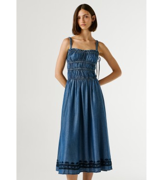 Pepe Jeans Vestido Cass azul