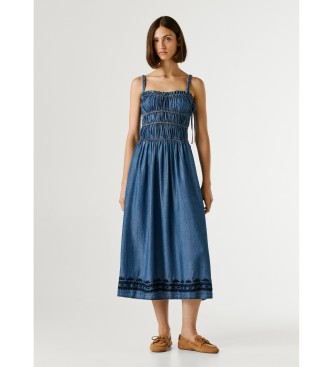 Pepe Jeans Vestido Cass azul