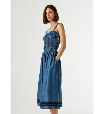 Pepe Jeans Vestido Cass azul