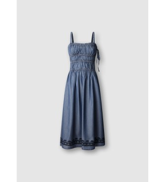 Pepe Jeans Vestido Cass azul
