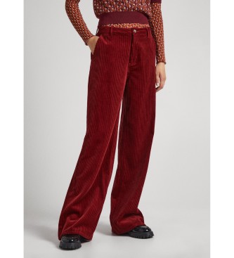 Pepe Jeans Maroon Cecilia broek