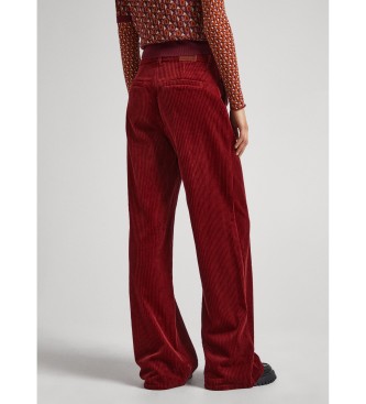 Pepe Jeans Maroon Cecilia broek