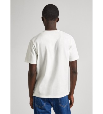 Pepe Jeans Camiseta Cedric blanco