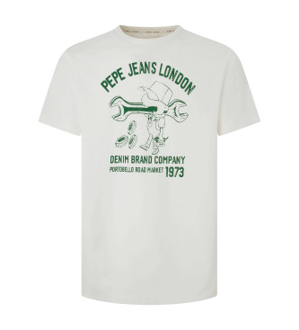 Pepe Jeans T-shirt Cedric biały