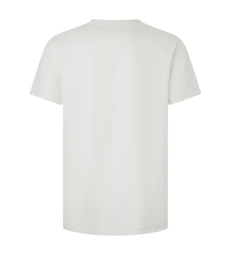 Pepe Jeans Camiseta Cedric blanco