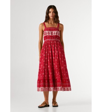 Pepe Jeans Abito rosso Celia
