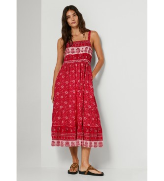 Pepe Jeans Abito rosso Celia