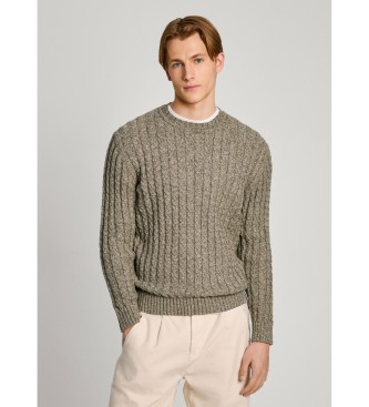 Pepe Jeans Zielony sweter Charlie