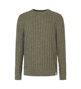 Pepe Jeans Zielony sweter Charlie