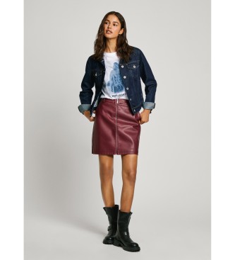 Pepe Jeans Falda Charlotte granate