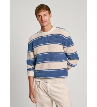 Pepe Jeans Charlton-Pullover wei, blau