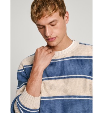 Pepe Jeans Charlton-Pullover wei, blau