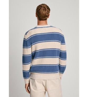 Pepe Jeans Charlton-Pullover wei, blau