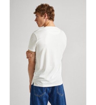 Pepe Jeans Camiseta Chase blanco