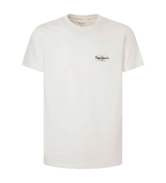 Pepe Jeans Camiseta Chase blanco