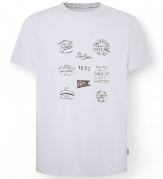 Pepe Jeans T-shirt Chay branca