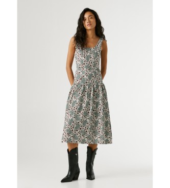 Pepe Jeans Vestido Chelsea verde