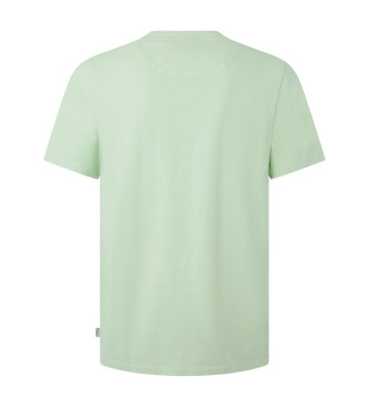 Pepe Jeans Češnjevo zelena majica