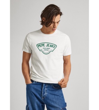 Pepe Jeans T-shirt Cherry blanc