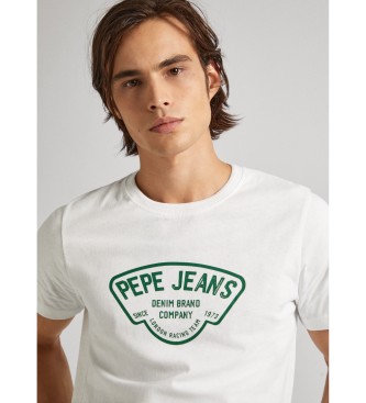 Pepe Jeans T-shirt Cherry hvid