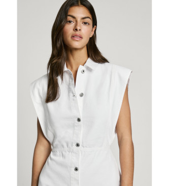 Pepe Jeans Vestido curto Chey branco