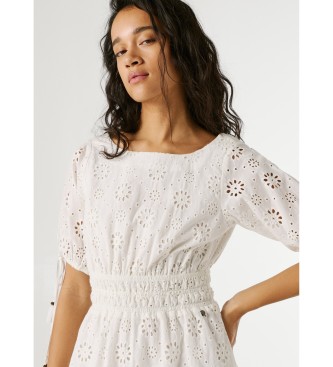 Pepe Jeans Vestido Chiara branco