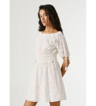Pepe Jeans Vestido Chiara branco