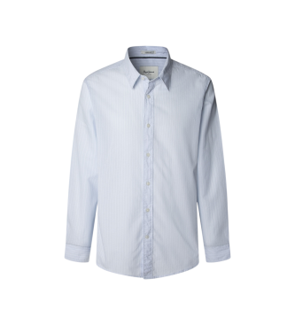 Pepe Jeans Camicia blu Claybourne
