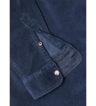 Pepe Jeans Camicia blu navy Clayton