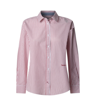 Pepe Jeans Camisa Clem rojo