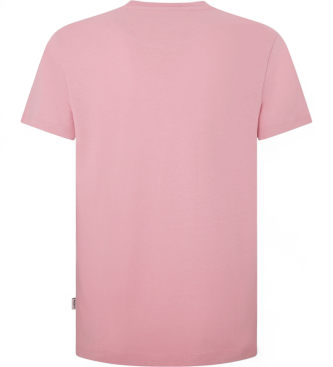 Pepe Jeans Camiseta Clement rosa