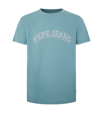 Pepe Jeans T-shirt Clement turquesa