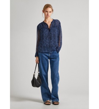Pepe Jeans Chemisier Clementine navy