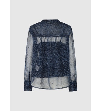 Pepe Jeans Clementine navy blouse