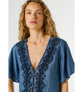 Pepe Jeans Blouse Cleo blue
