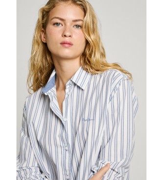 Pepe Jeans Chemise bleue astucieuse