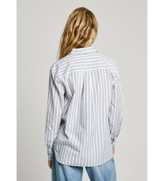 Pepe Jeans Slim blauw shirt