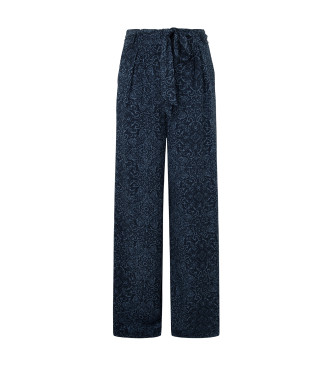 Pepe Jeans Colette trousers navy print