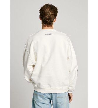 Pepe Jeans Colville Crew Sweatshirt white