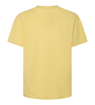 Pepe Jeans Camiseta Connor amarillo