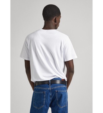 Pepe Jeans Camiseta Connor blanco