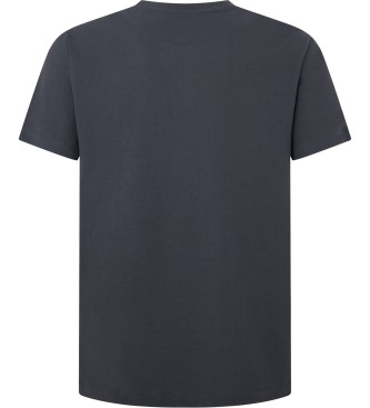 Pepe Jeans T-shirt Connor cinzento-escuro