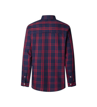 Pepe Jeans Camicia blu navy Conrad